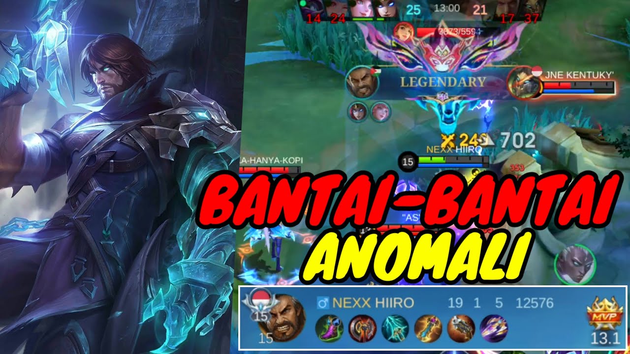 SAATNYA BANTAI-BANTAI ANOMALI PAKE ROGER | ROGER GAMEPLAY - MOBILE LEGEND