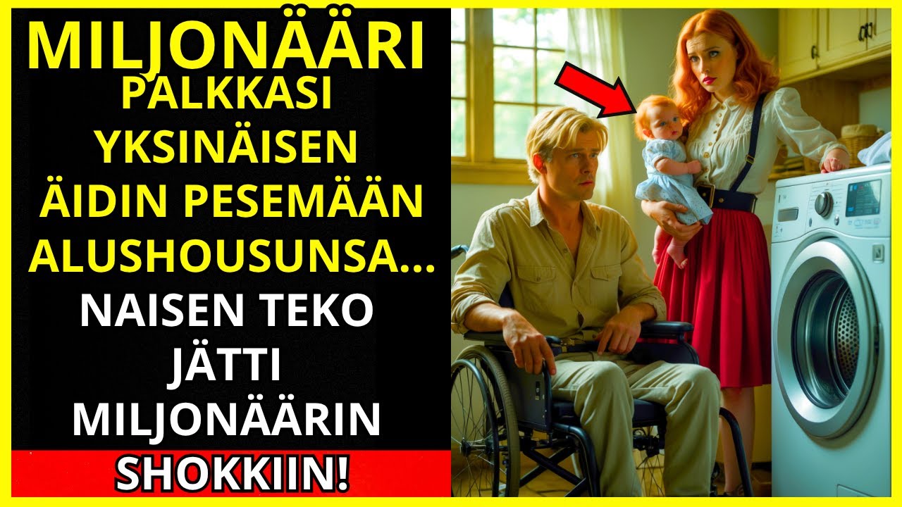 Yksinhuoltaja suostui pesemään miljonäärin alusvaatteet... Mutta mitä tapahtui sitten?