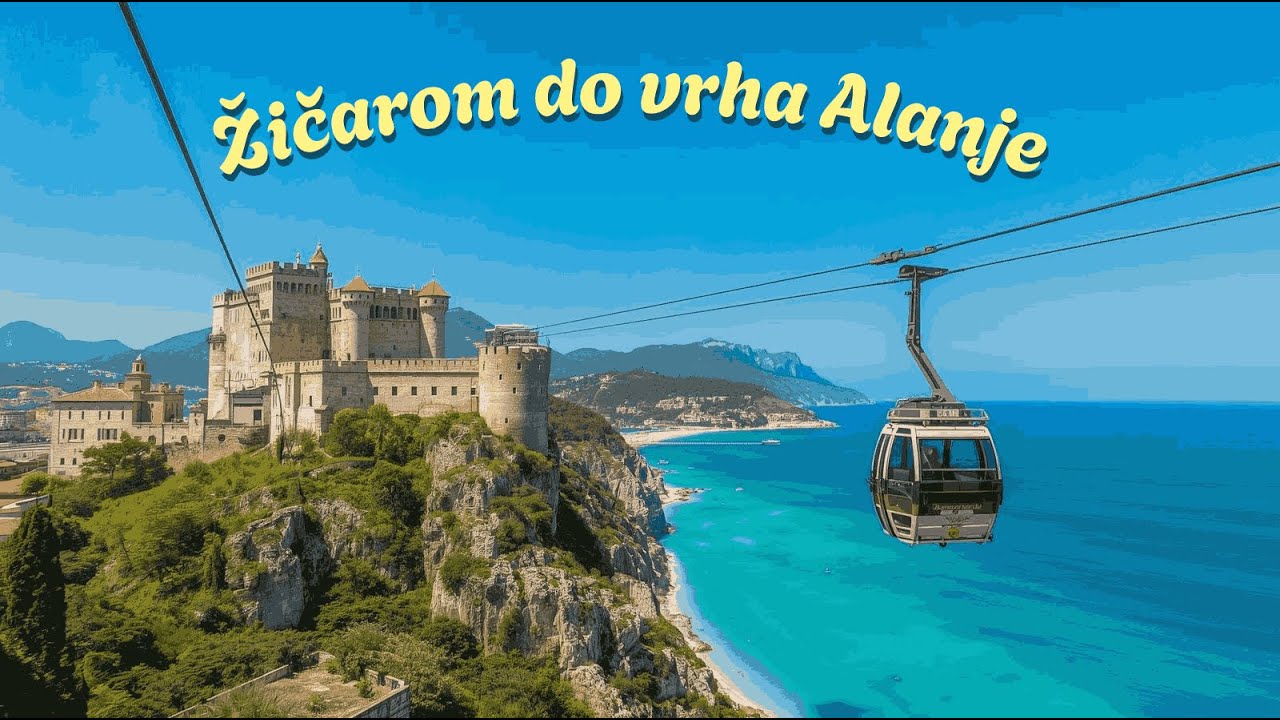 Kako izgleda Alanja sa vrha?  Žičara i obilazak tvrđave