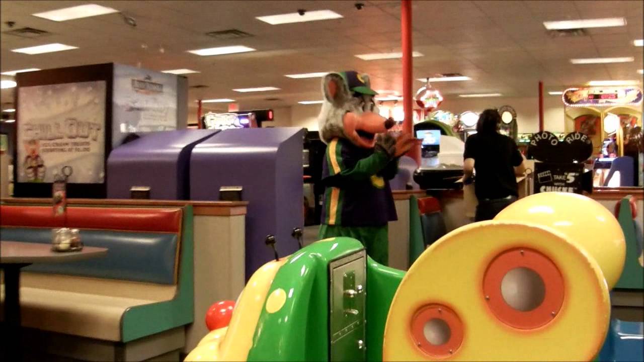 Having Fun at the Thousand Oaks Chuck E. Cheese's on September 11, 2011