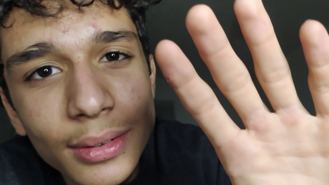 ASMR hands and mouth sounds