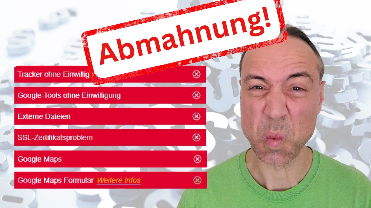Website DSGVO konform erstellen und Abmahnungen vermeiden
