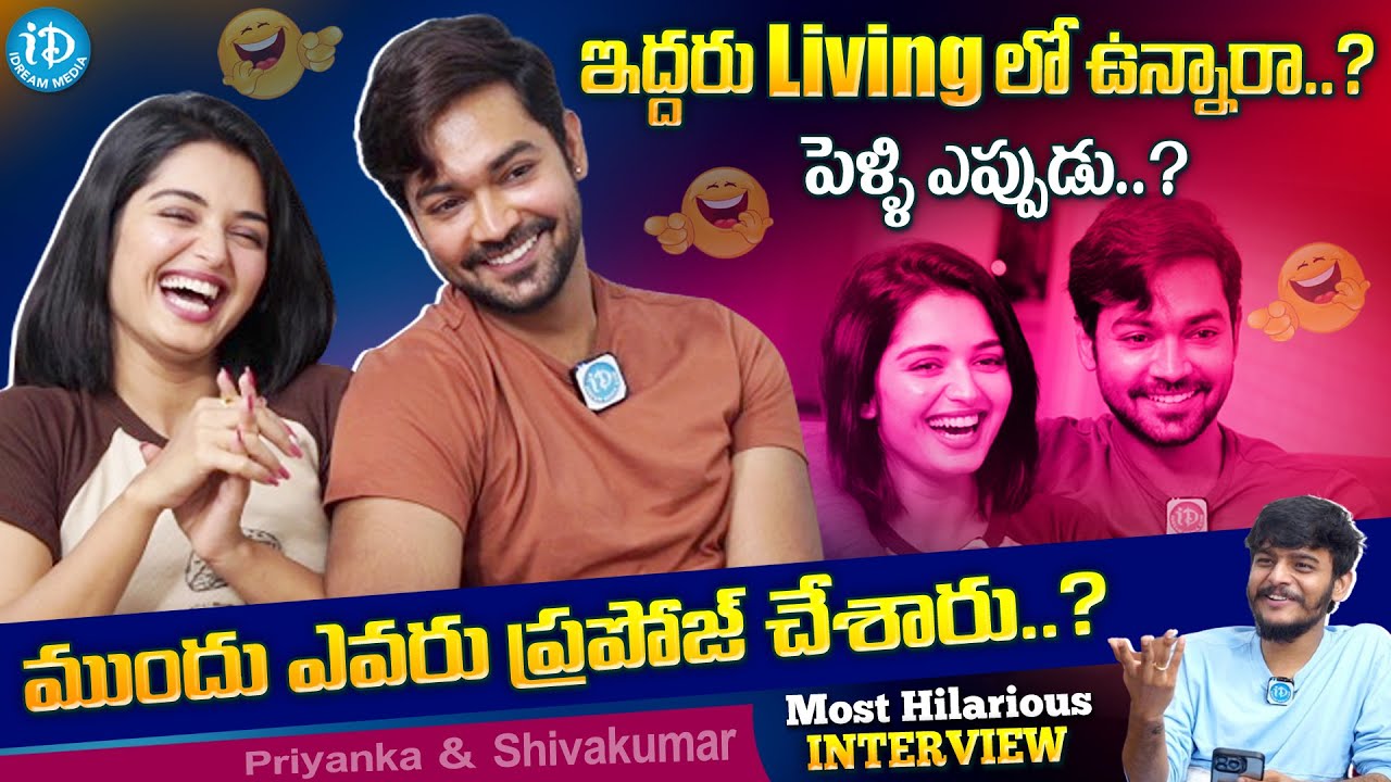 Bigg Boss 7 Contestant Priyanka Jain & Shivkumar Exclusive Interview With Dhanush | iDream Media