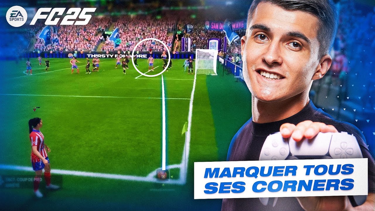 MARQUER PLUS DE CORNERS SUR EA FC 25 ! LE TUTO CORNER !
