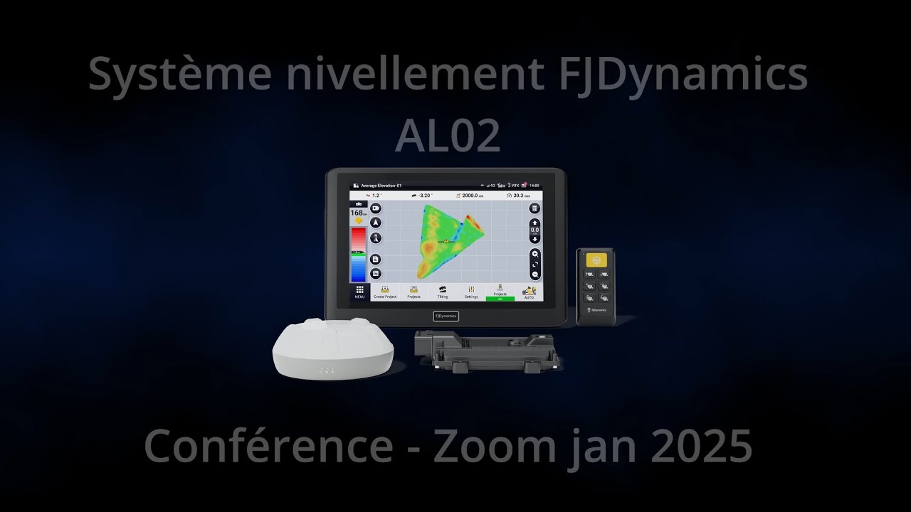 FJDynamics AL02 - Conf&eacute;rence zoom pr&eacute;sentation de syst&egrave;me de nivellement