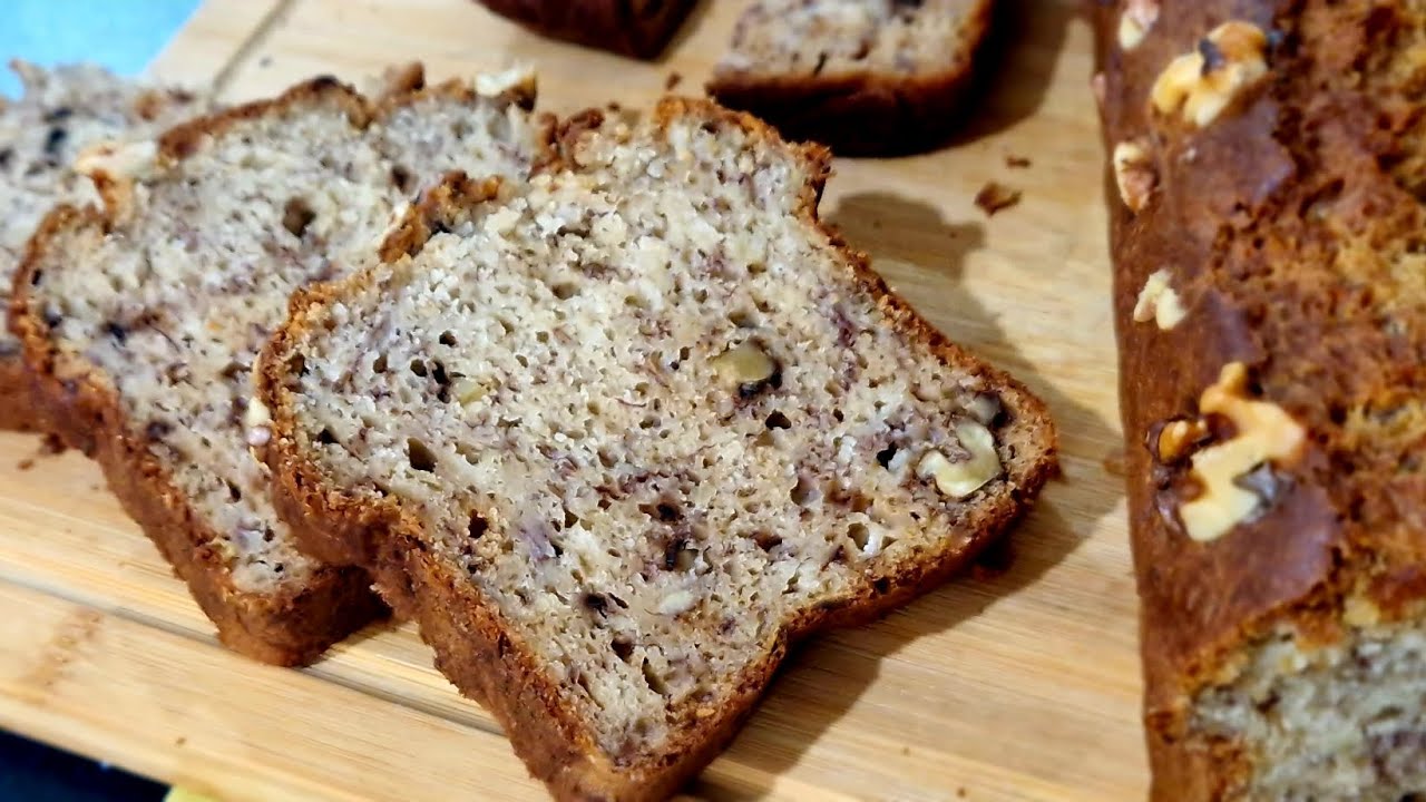 Banana Bread- cea mai bună pâine cu banane și maia naturală