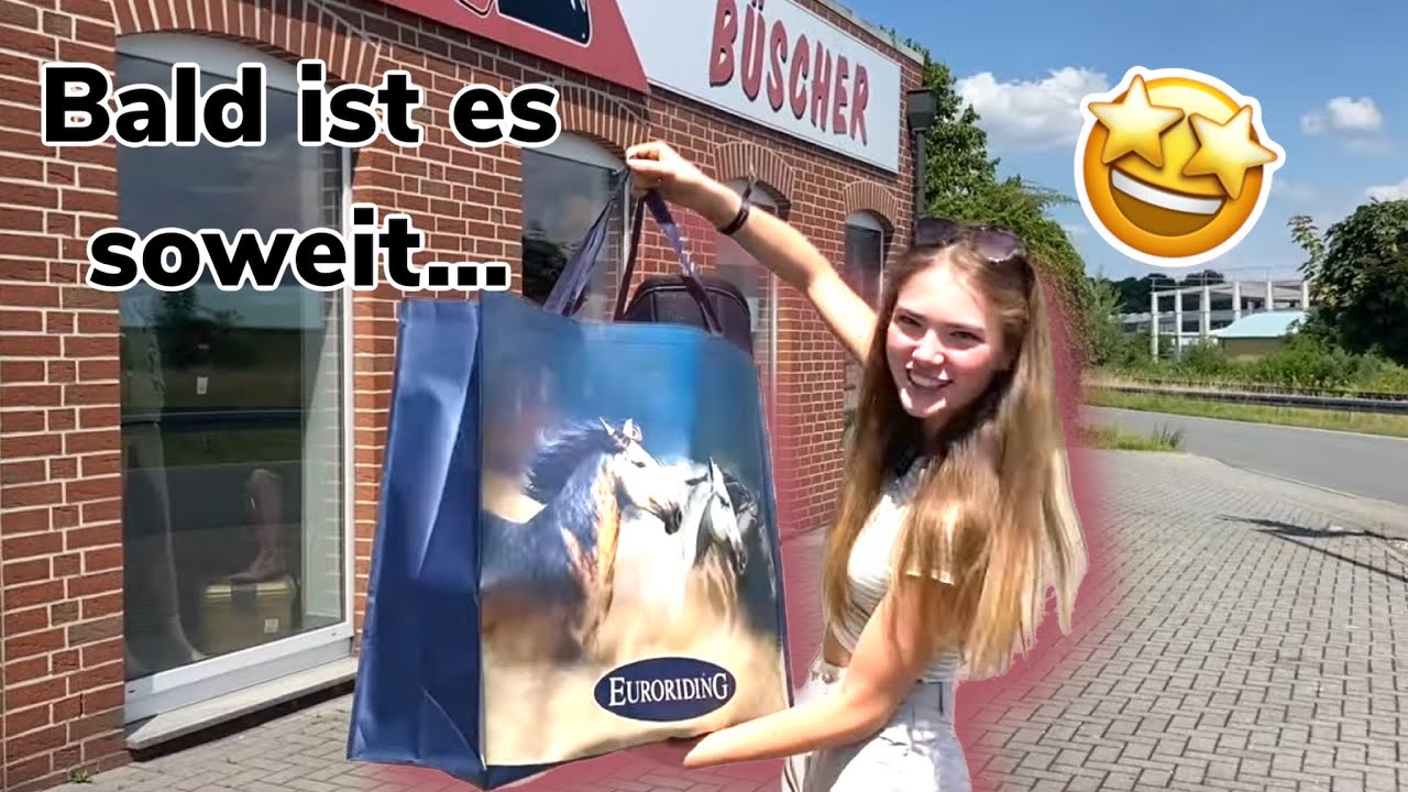 SHOPPEN FÜRS ERSTE PFERD! ABER IHR ENTSCHEIDET!
