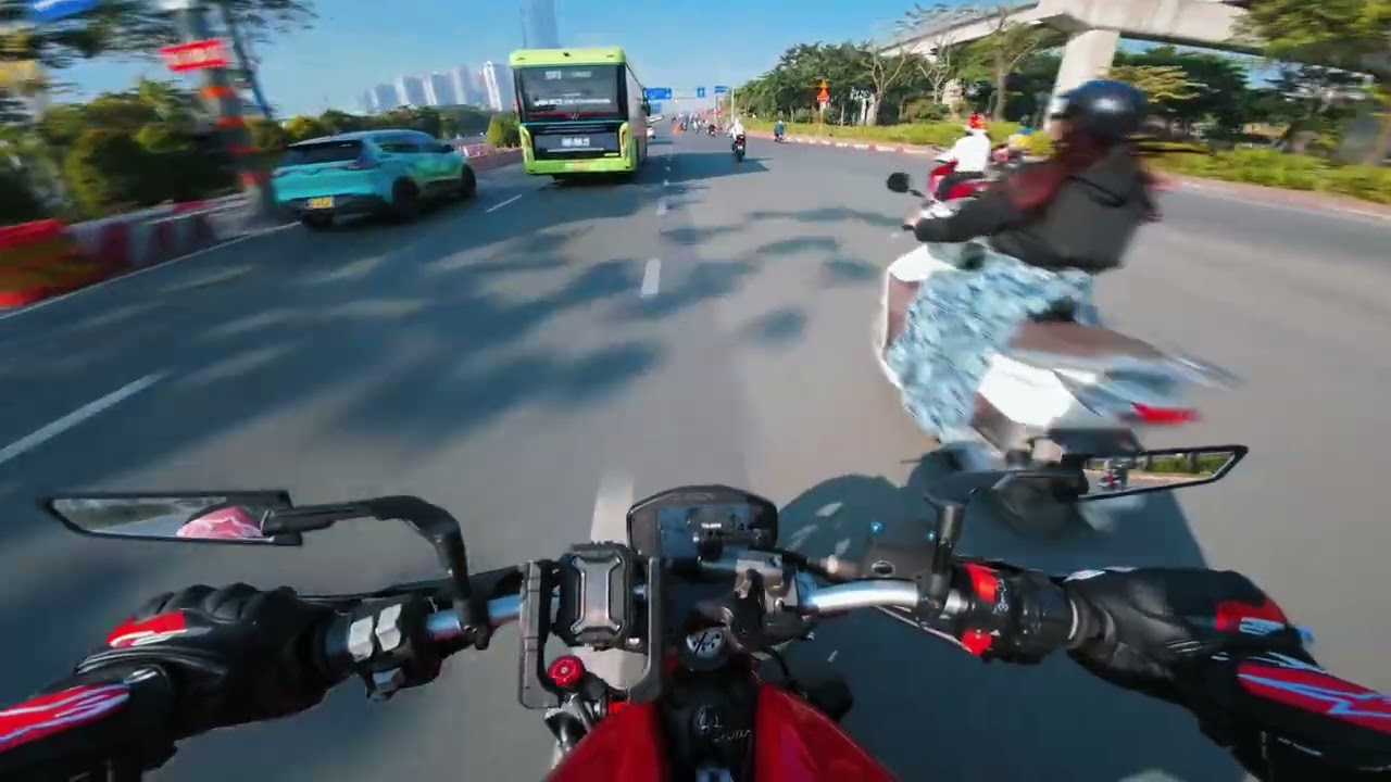 DUCATI MONSTER 821 WITH TERMIGNONI EXHAUST RAW SOUND  - DJI ACTION 4  - 4K VIDEO