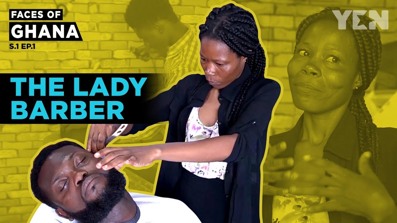 Shasta Story - The Life of a Lady Barber: Faces of Ghana | #Yencomgh