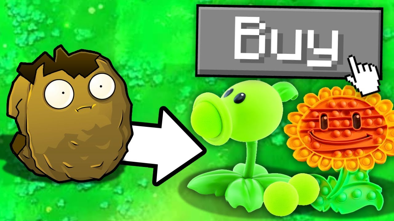 Если я потеряю растение, мне придется купить СТРАННЫЕ товары Plants Vs Zombies...