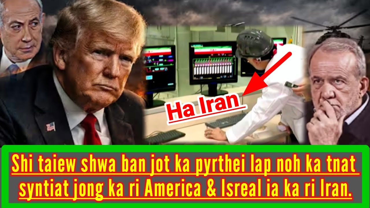 SHI TAIEW SHWA KA JING JOT LAP NOH KA RI AMERICA & ISREAL IA KA RI IRAN.