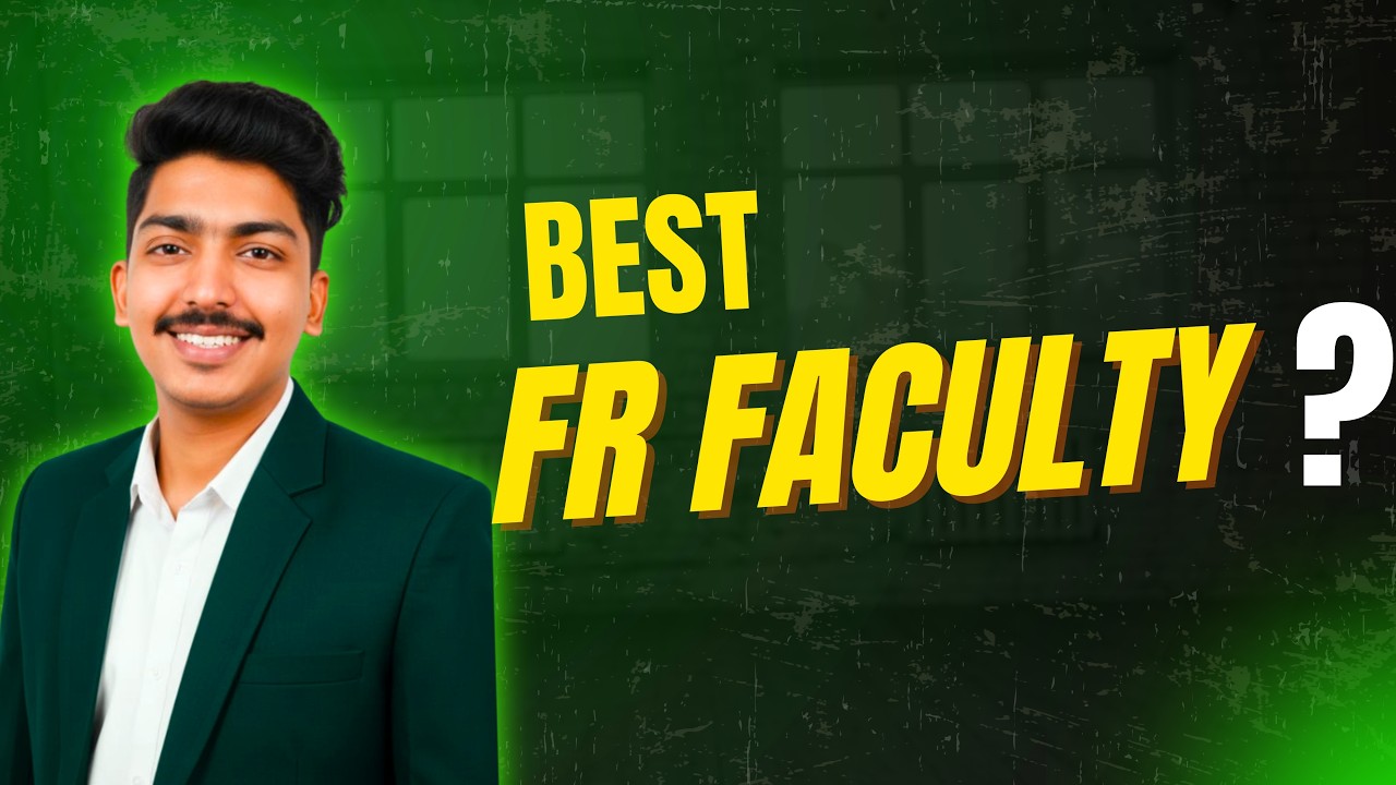 Confused for CA Final FR? 🤔 Top 6 Faculty Comparison: Duration, Approach & More!