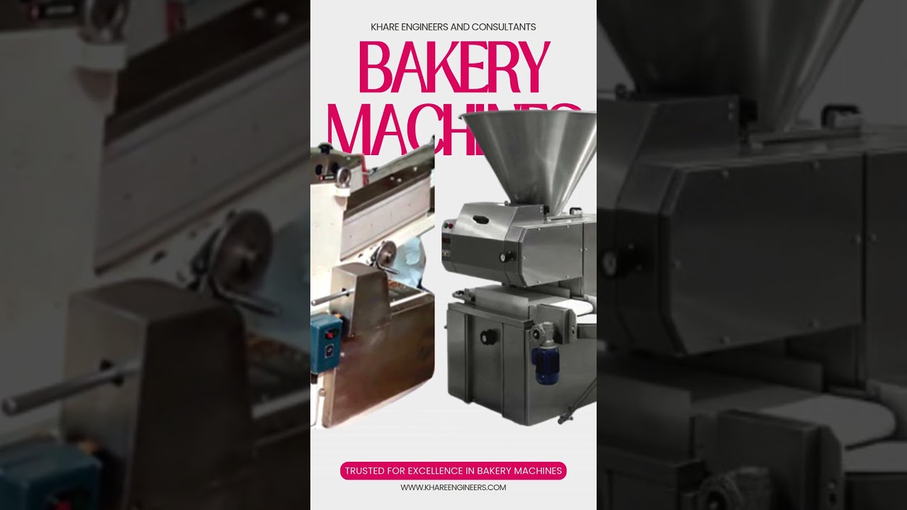 Best Bakery Machines - Khare Engineers And Consultants #bakerymachines #youtube