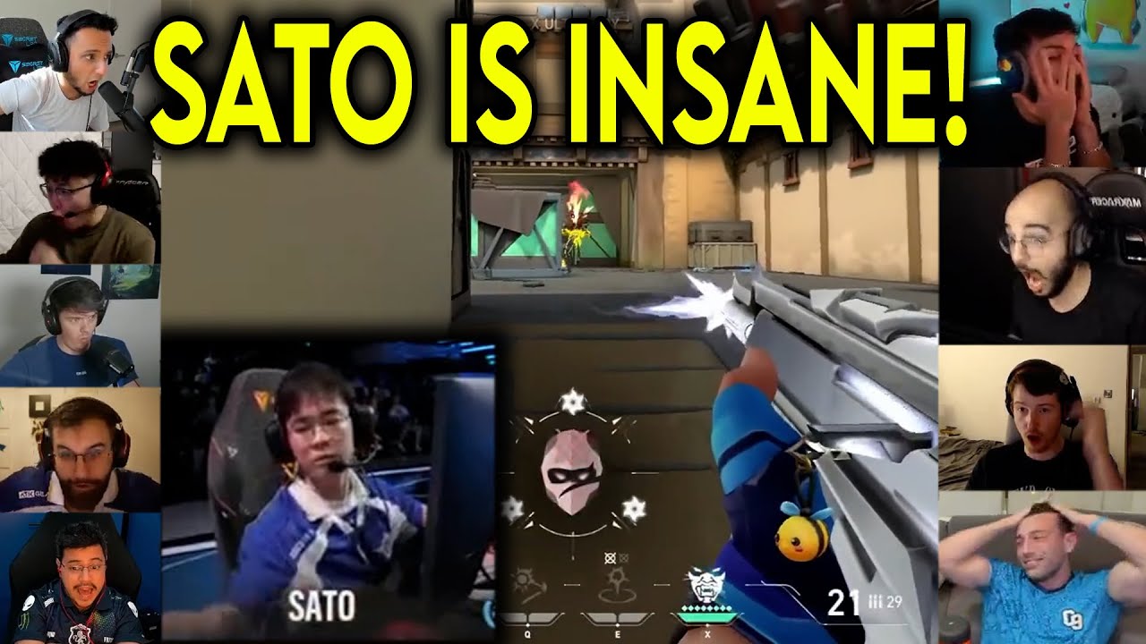 Valorant Streamers Reacts To LEV Sato Insane 4k Against C9 In VCT