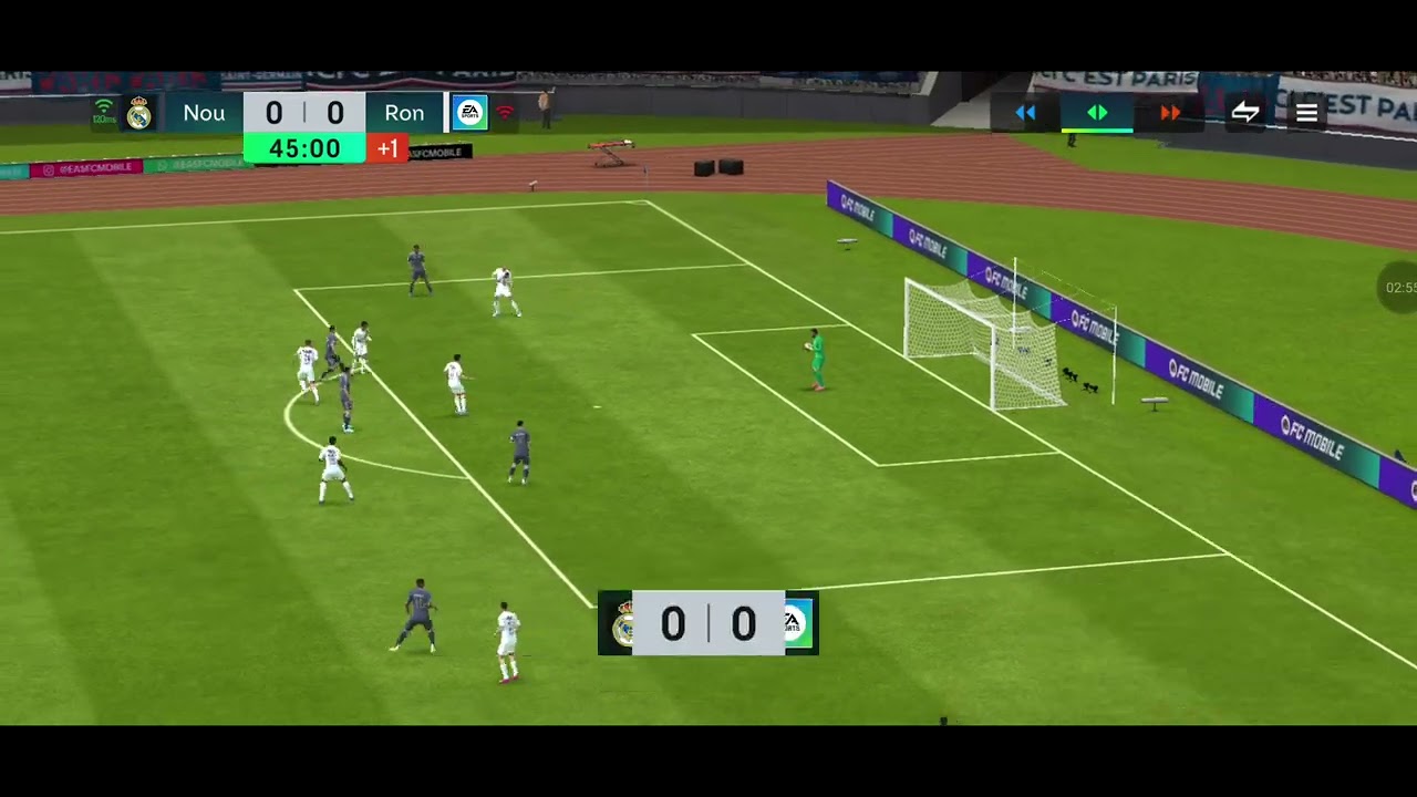 Noureddin ( Real Madrid ) v/s Ronaldo67 ( PSG ). FC Mobile. Enjoy online football gaming match 🏆🏆🏆🏆🏆