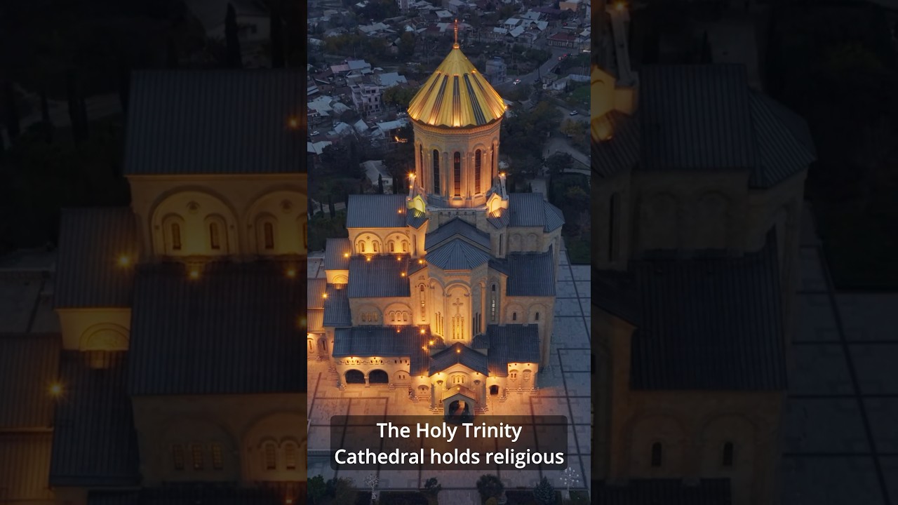 Holy trinity #trending #shorts #ytshorts #shortsfeed #trending #georgia #tbilisi #church #drone