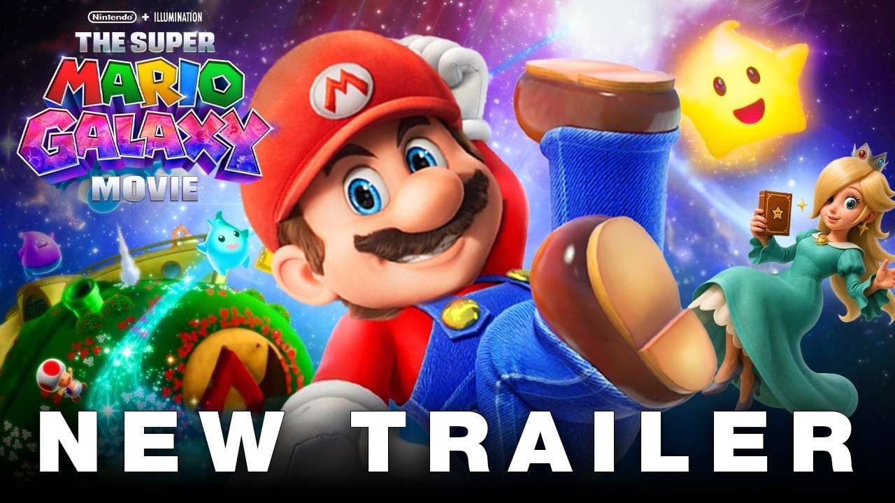 The Super Mario Galaxy Movie Yoshi & Bowser Clips trailer New (2026)