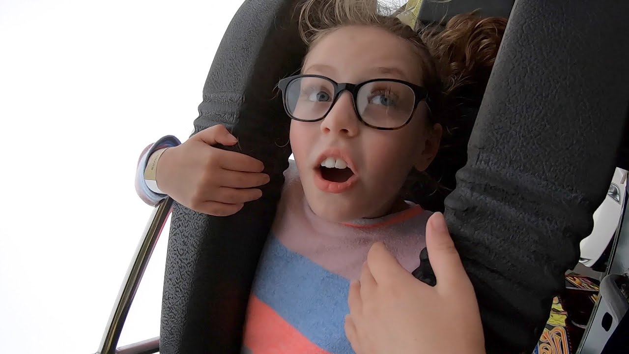 Libby's FIRST EXTREME RIDE 😱 (Dad I don’t like it)
