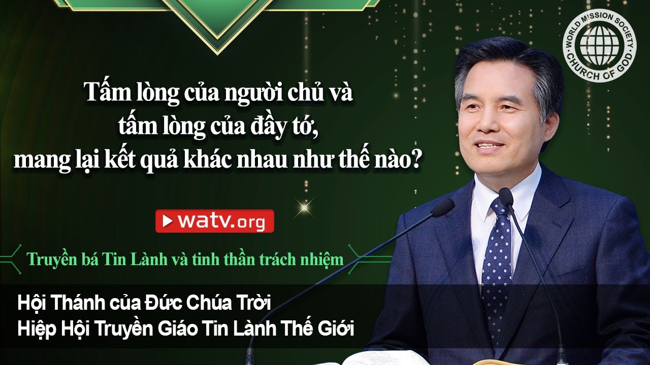 Truyền b&aacute; Tin L&agrave;nh v&agrave; tinh thần tr&aacute;ch nhiệm | An Xang Hồng, Đức Ch&uacute;a Trời Mẹ