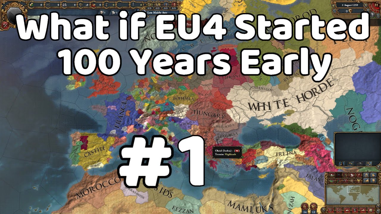 What If EU4 Started 100 Years Early AI Only Battle #1