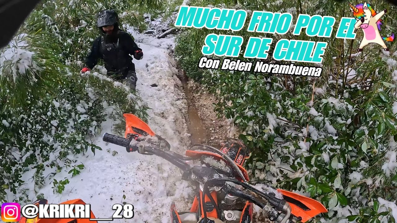 Enduro Nevado❄️ por Colico - Chile! | KRIKRI POV