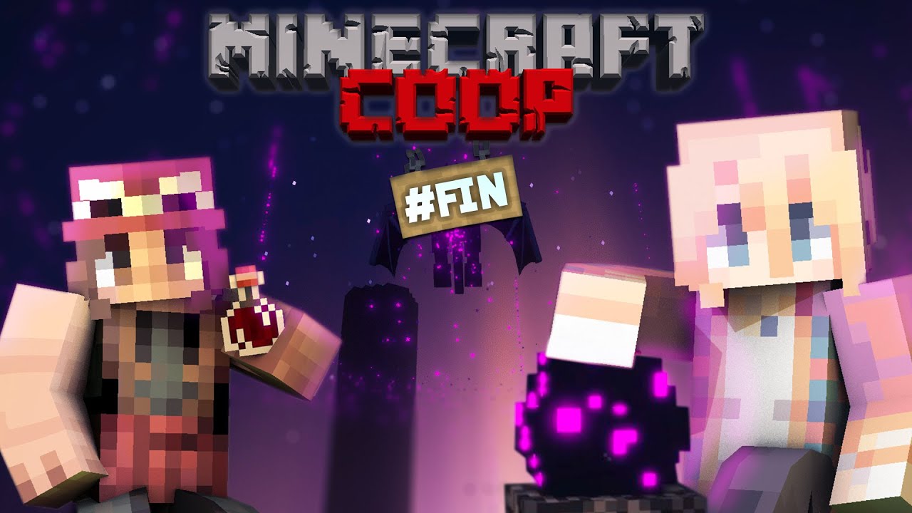 On a occis l'ENDER DRAGON avec @infamecoussin #FIN - LET'S PLAY MINECRAFT COOP  - Replay