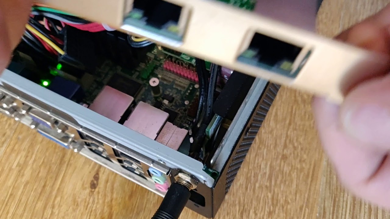 Mini-PCIe Gigabit Ethernet Network Adapter does not work