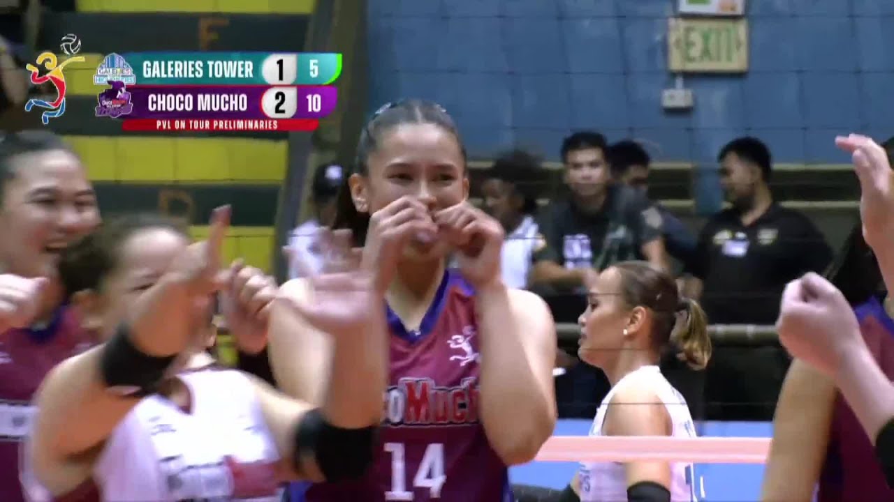 Juegos, Villegas FLY HIGH for Choco Mucho vs. Galeries Tower in Set 4 | 2025 PVL on Tour