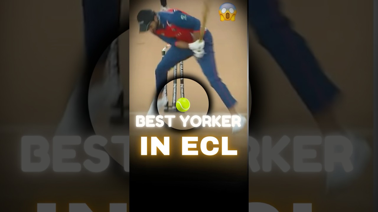 Best Yorker In Ecl Season 2 😱