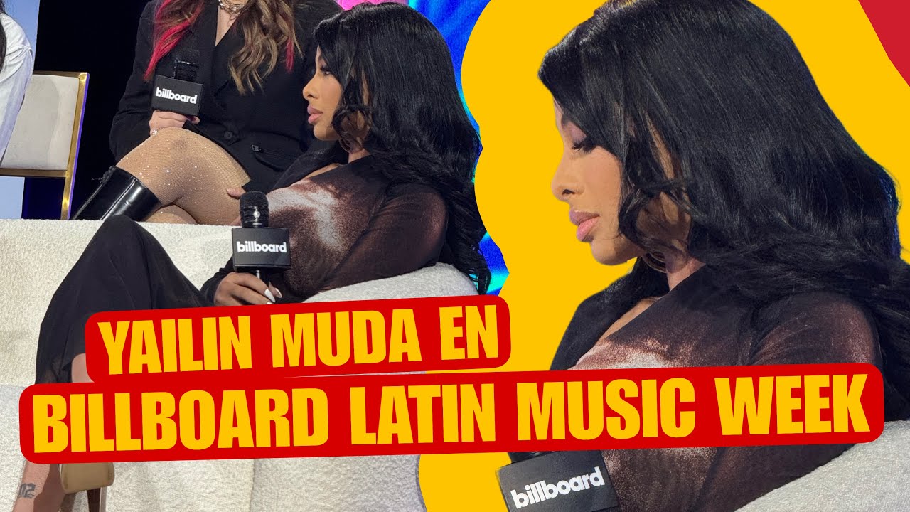 Yailin se queda M-U-D-A en pleno panel de Billboard Latin Music Week 😶🔥