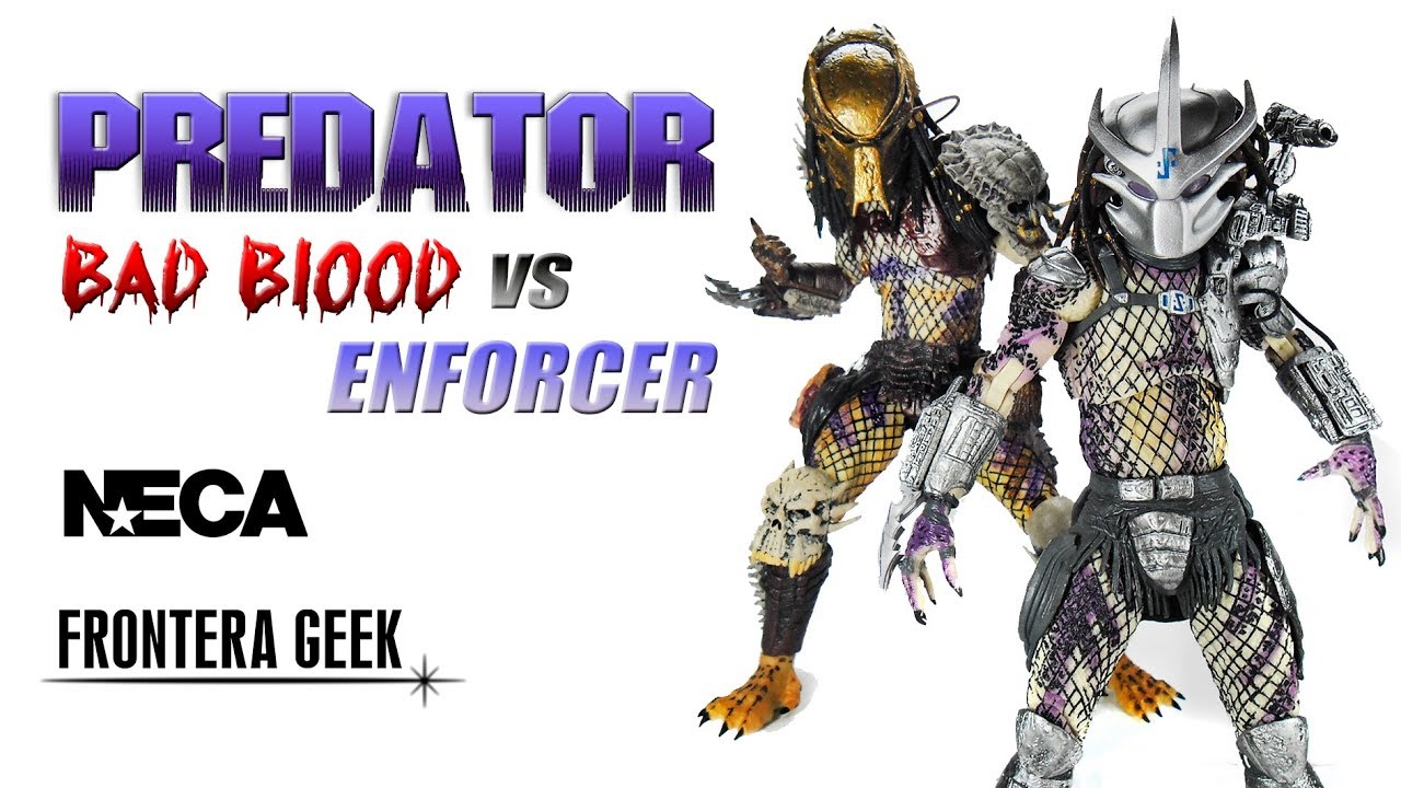 NECA Ultimate BAD BLOOD VS ENFORCER Predator Pack - Review en Español