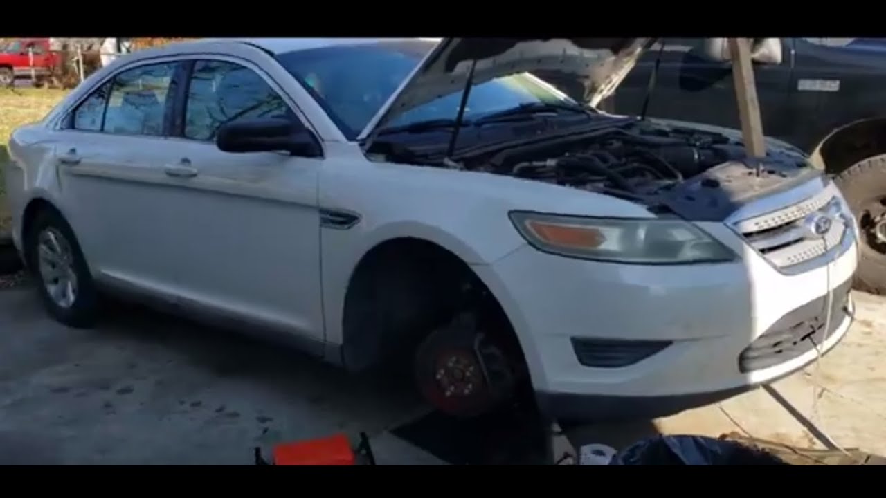 2011 Ford Taurus Limited FWD Power Steering Pump Replacement
