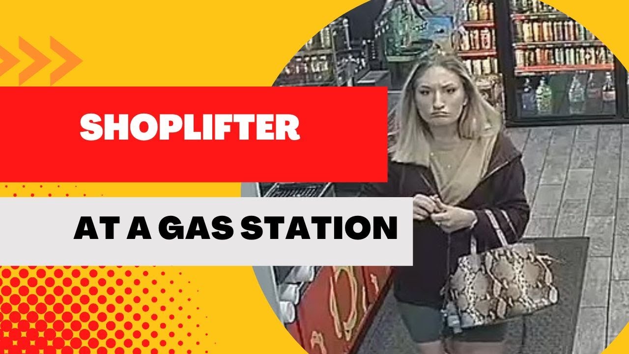 Shoplifter At A Gas Station
