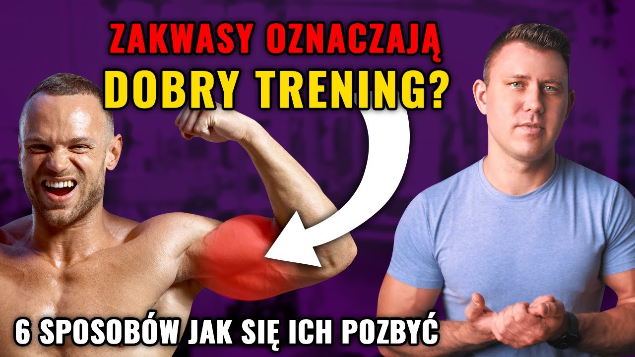 Jak zmniejszyć zakwasy po treningu? Czy b&oacute;l mięśni to oznaka dobrego treningu? Trener Mariusz Mr&oacute;z
