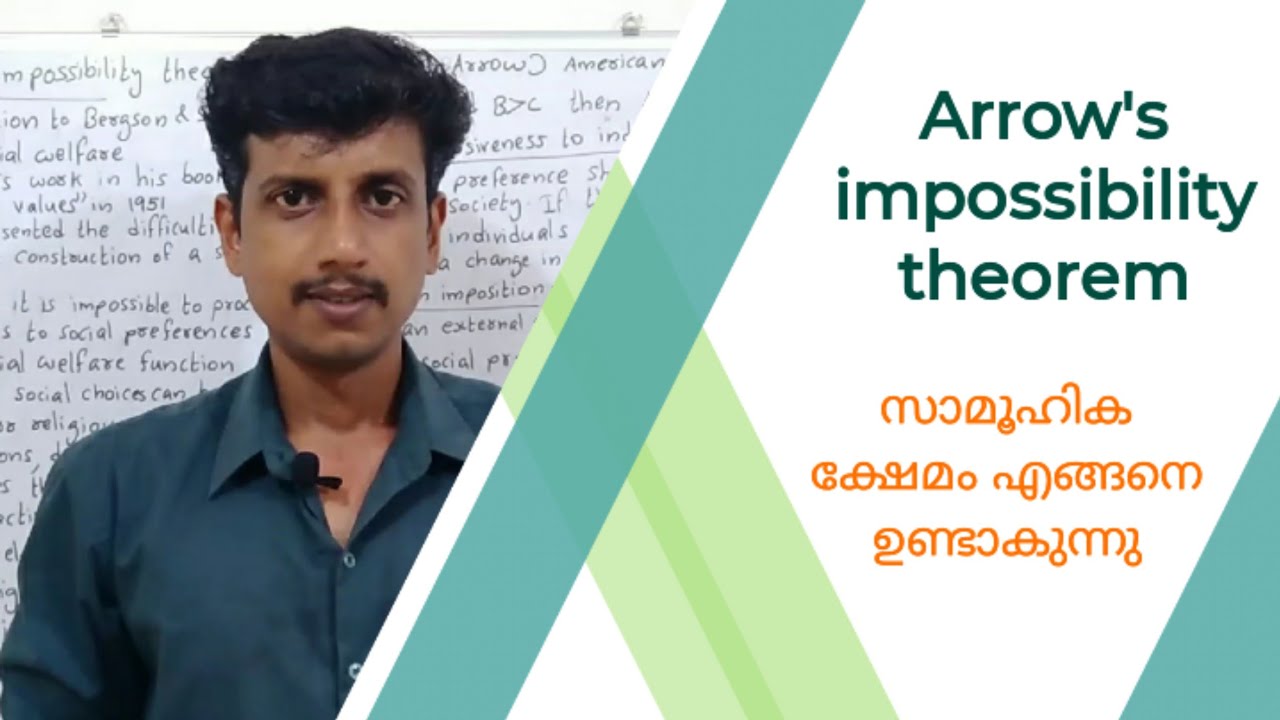 Arrow's impossibility theorem | Malayalam | Deepesh Manoharan | LIFE ECONOMICS