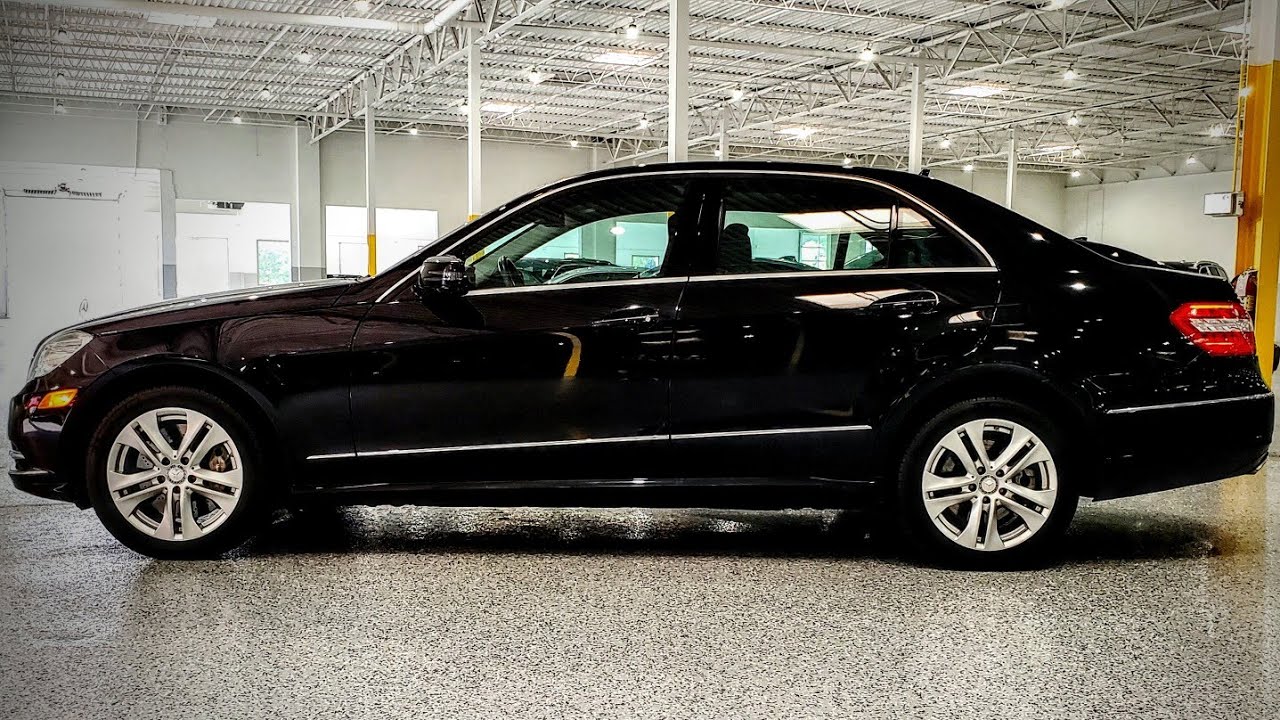 2011 Mercedes-Benz E 550 interior quality check