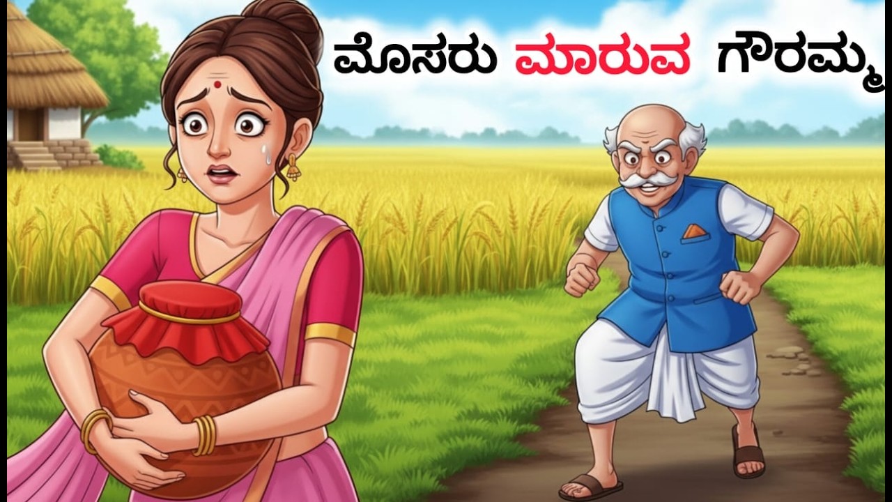 ಮೊಸರು ಮಾರುವ ಗೌರಮ್ಮ | Kannada Moral Story |