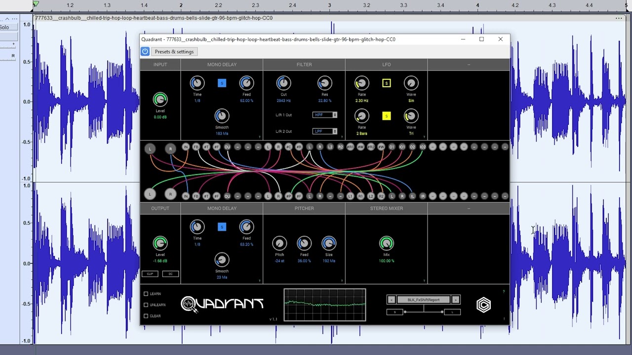 Glitchmachines Quadrant 1.1 (Every Preset) - Dis a &lsquo;Mudpie&rsquo; VST