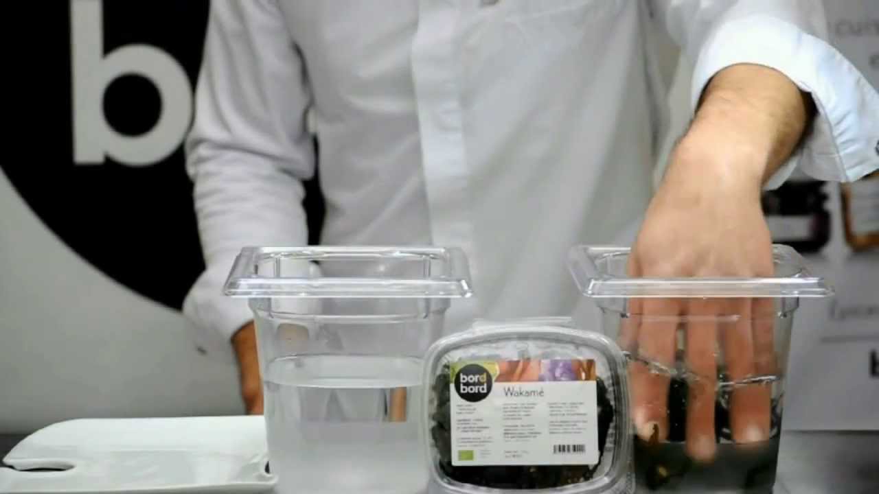 Dessaler l'algue Wakame en quelques secondes - Les conseils Bord à bord