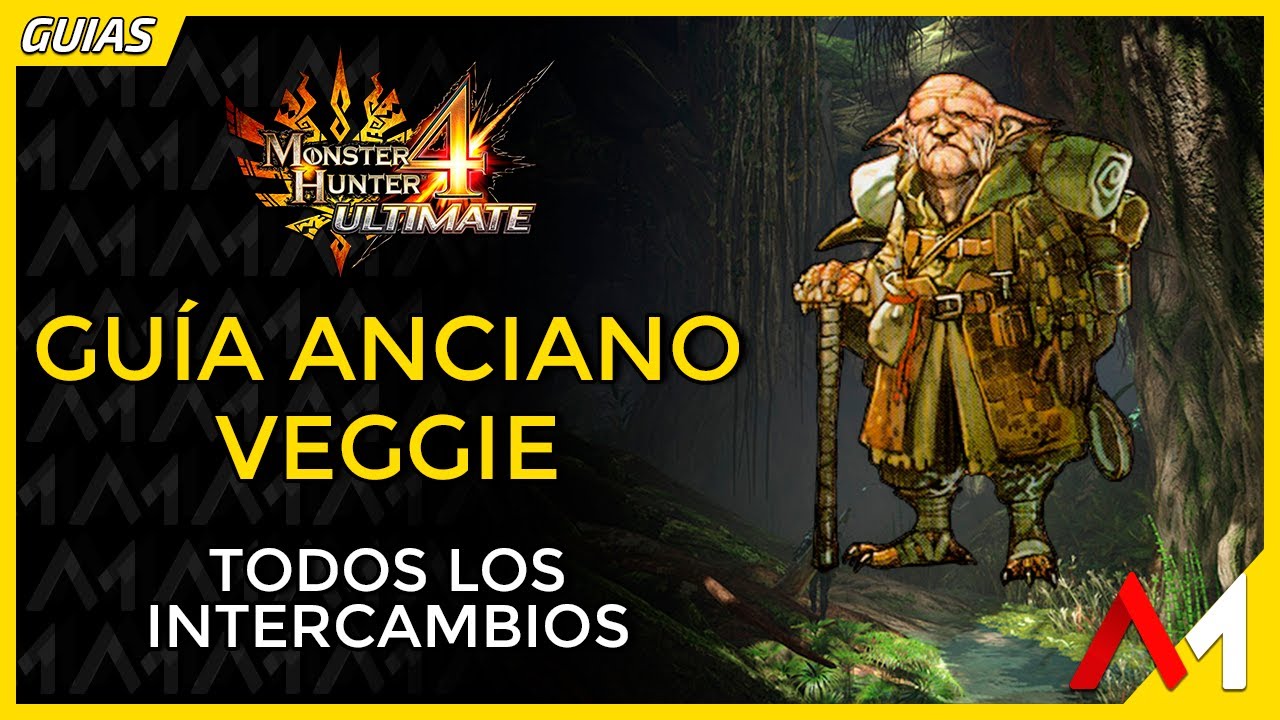 Monster Hunter 4 Ultimate - El Anciano Veggie y los Intercambios [Español] #mh4u