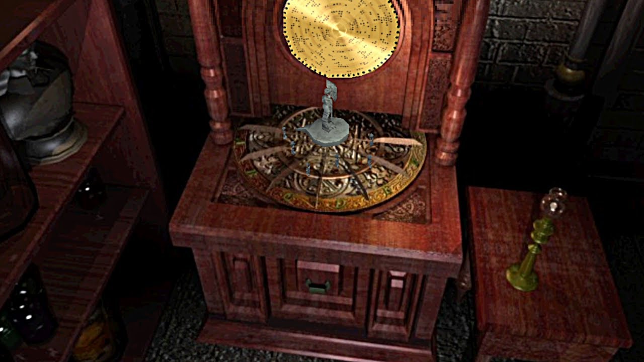 Resident Evil 3 Nemesis 1999 - Clock Tower Music Box Puzzle