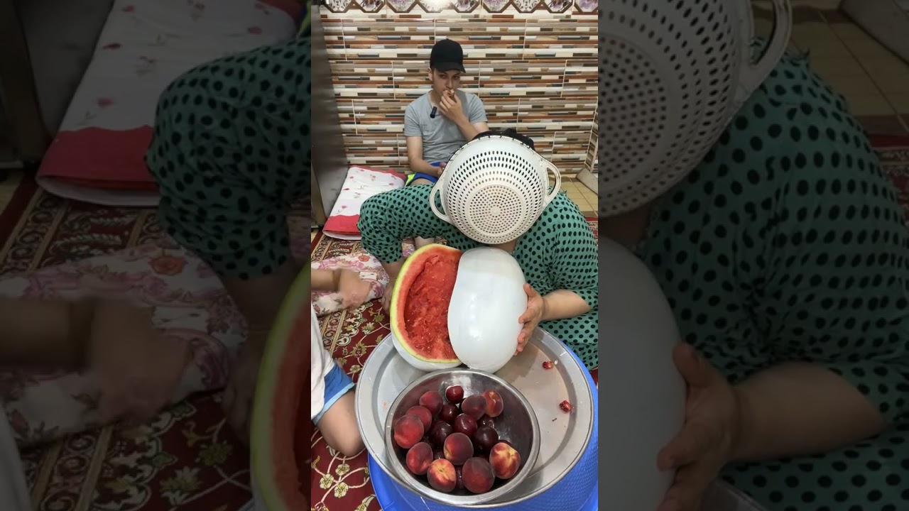 جبت اغرب بطيخه في حياتي 😜🍉🍉