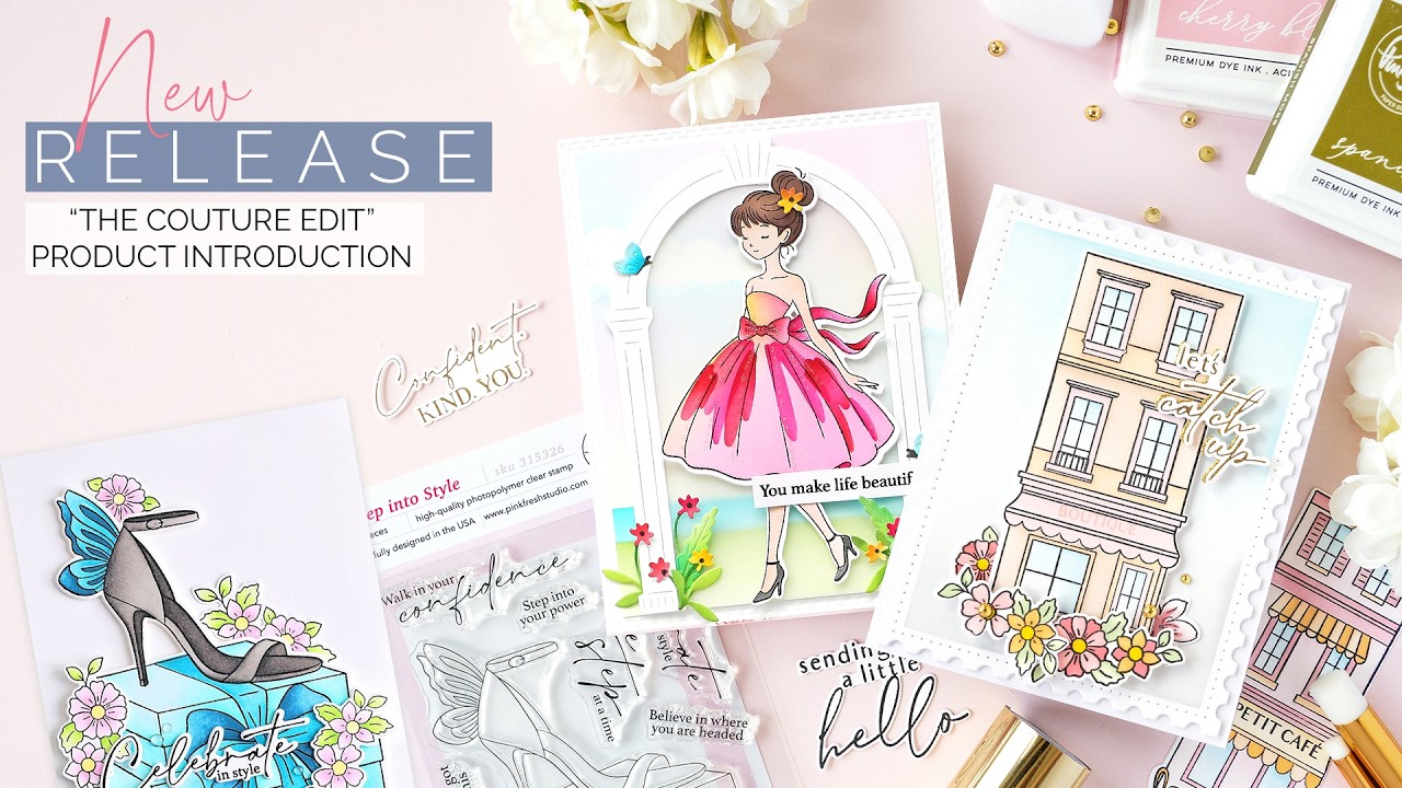 NEW Release: The Couture Edit | Stamps, Stencils, Dies & Press Plates