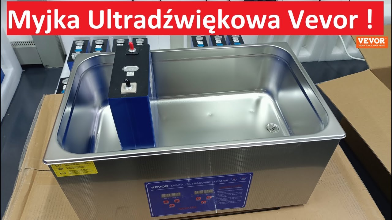 Myjka Ultradżwiękowa Vevor #sonic #cleaner  #vevor