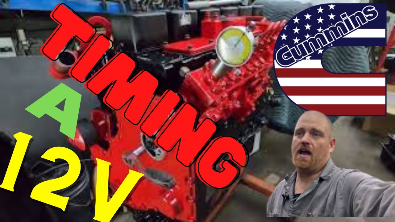 HOW TO TIME A 12 VALVE CUMMINS ( P-7100 PUMP )