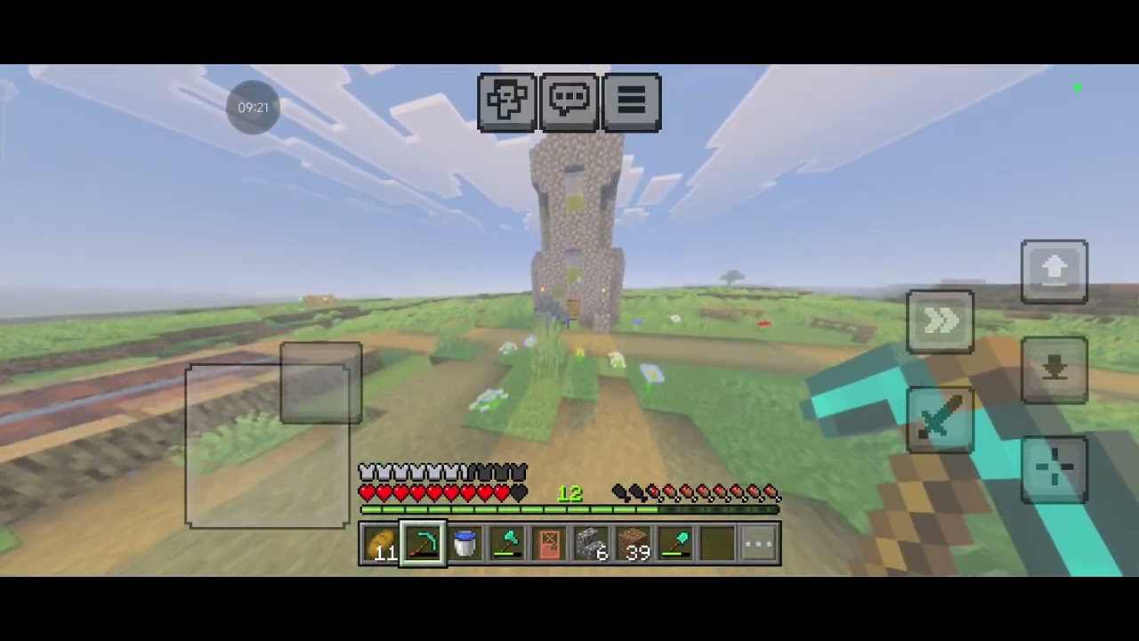 Minecraft ama kaleyi bitirdim ok ariyommm