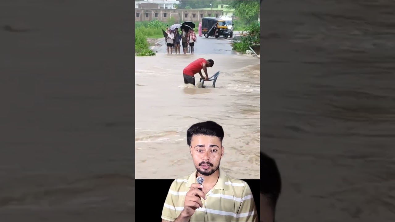 Shocking Monsoon Flood Incident Caught Live