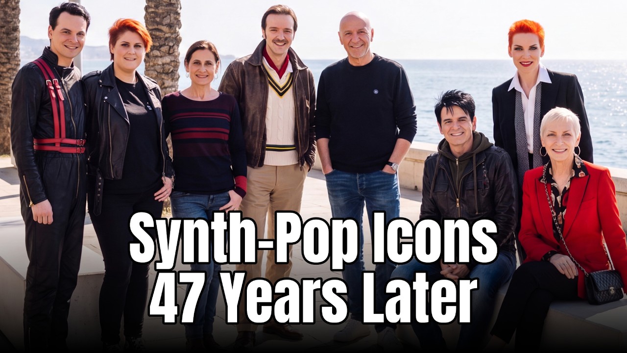 Synth-Pop Icons Then vs Now: 1979 to 2026 Evolution #thenandnow #70s #80s #nostalgia