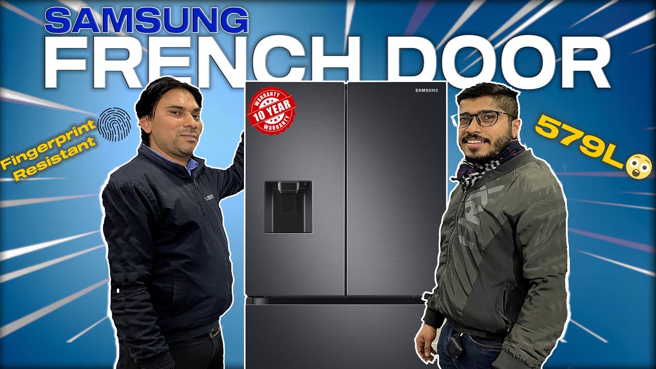 579L Twin Cooling Plus™ French Door Refrigerator RF57A5232B1| WATER DISPENSER | HINDI REVIEW | 4K