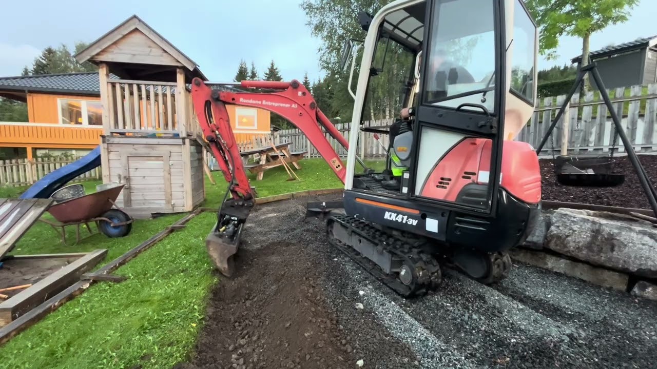 Excavator Work | pt2 (Kubota KX41-3V)